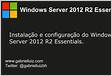 Instalação do Windows Server 2012 R2 no Hyper-V